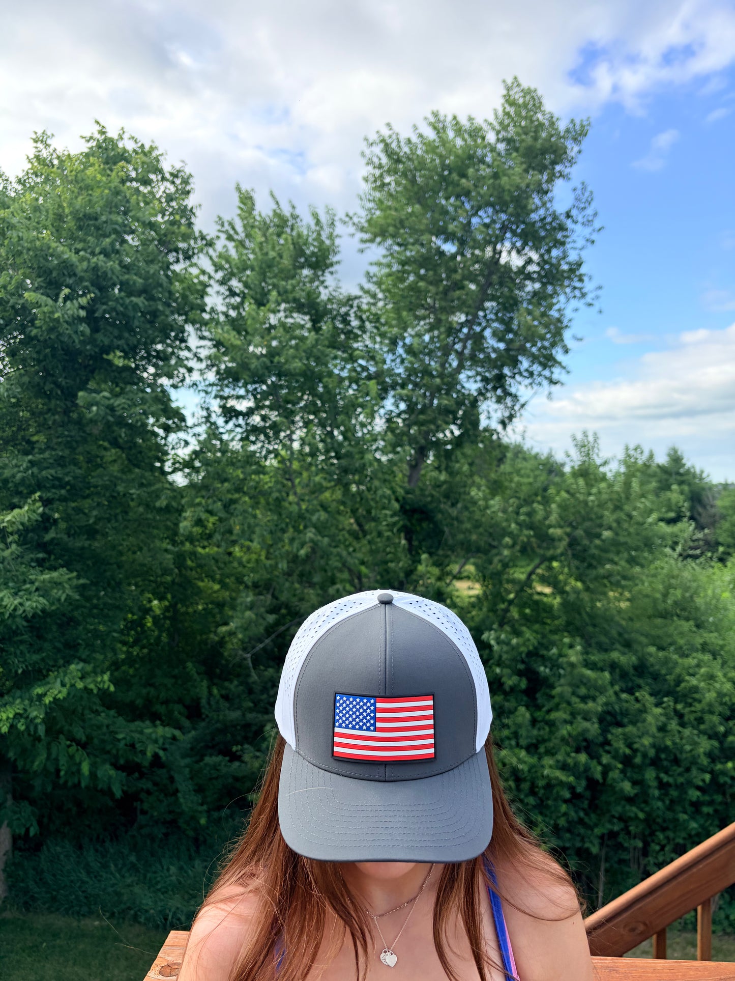 Lucky Hatter Co. American Flag DURRABULL Performance Hat